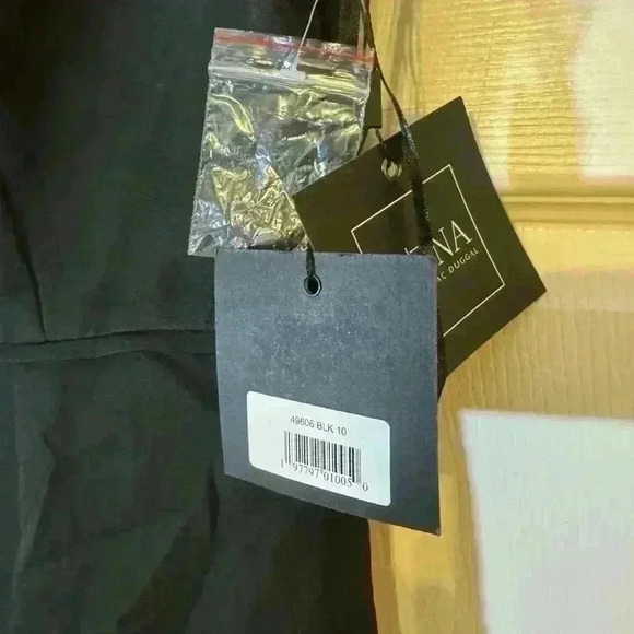 Ieena by MAC DUGGAL Rhinestone Neckline Column Dress NWT Size 10 - Picture 5 of 7